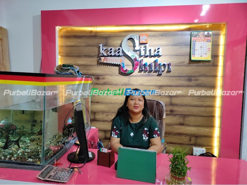 Home Interior Design Parqueting Wallpaper PVC at Biratnagar